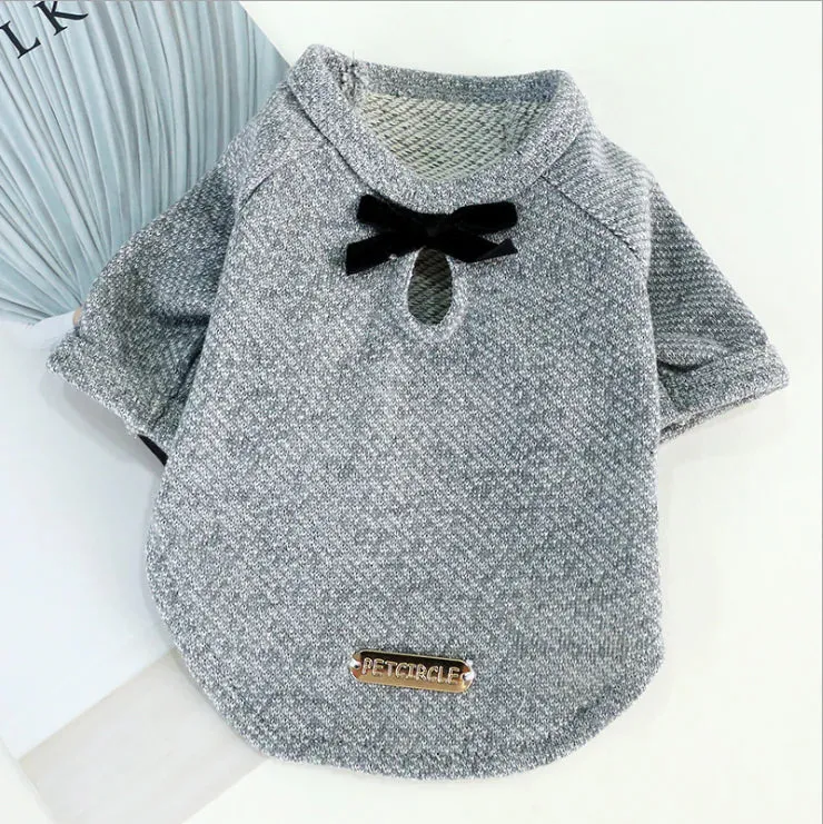 Teddy Dog Clothes with Bowtie Vest for Pets 2019