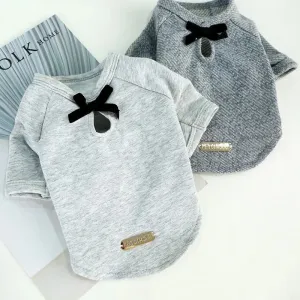 Teddy Dog Clothes with Bowtie Vest for Pets 2019