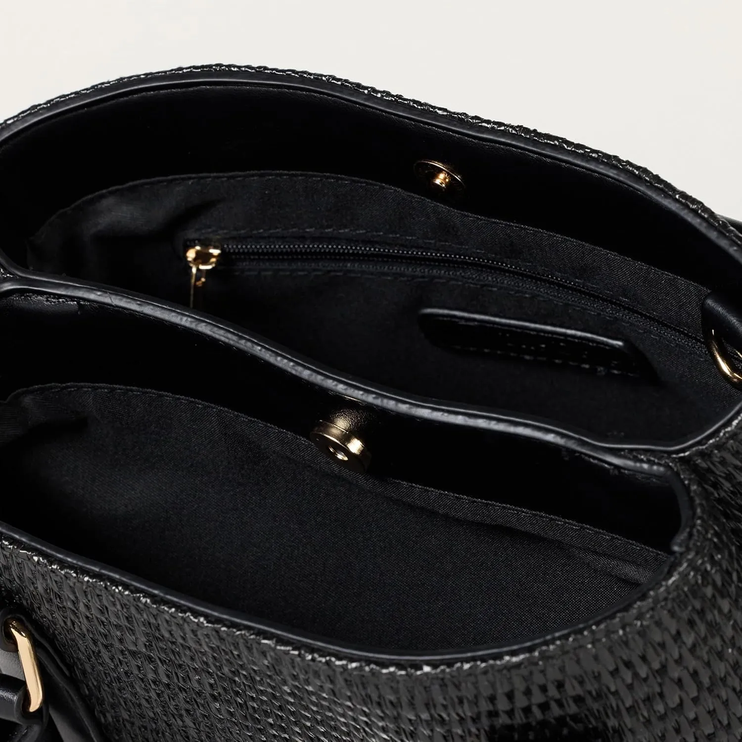 The Drop Orla Boxy Straw Crossbody
