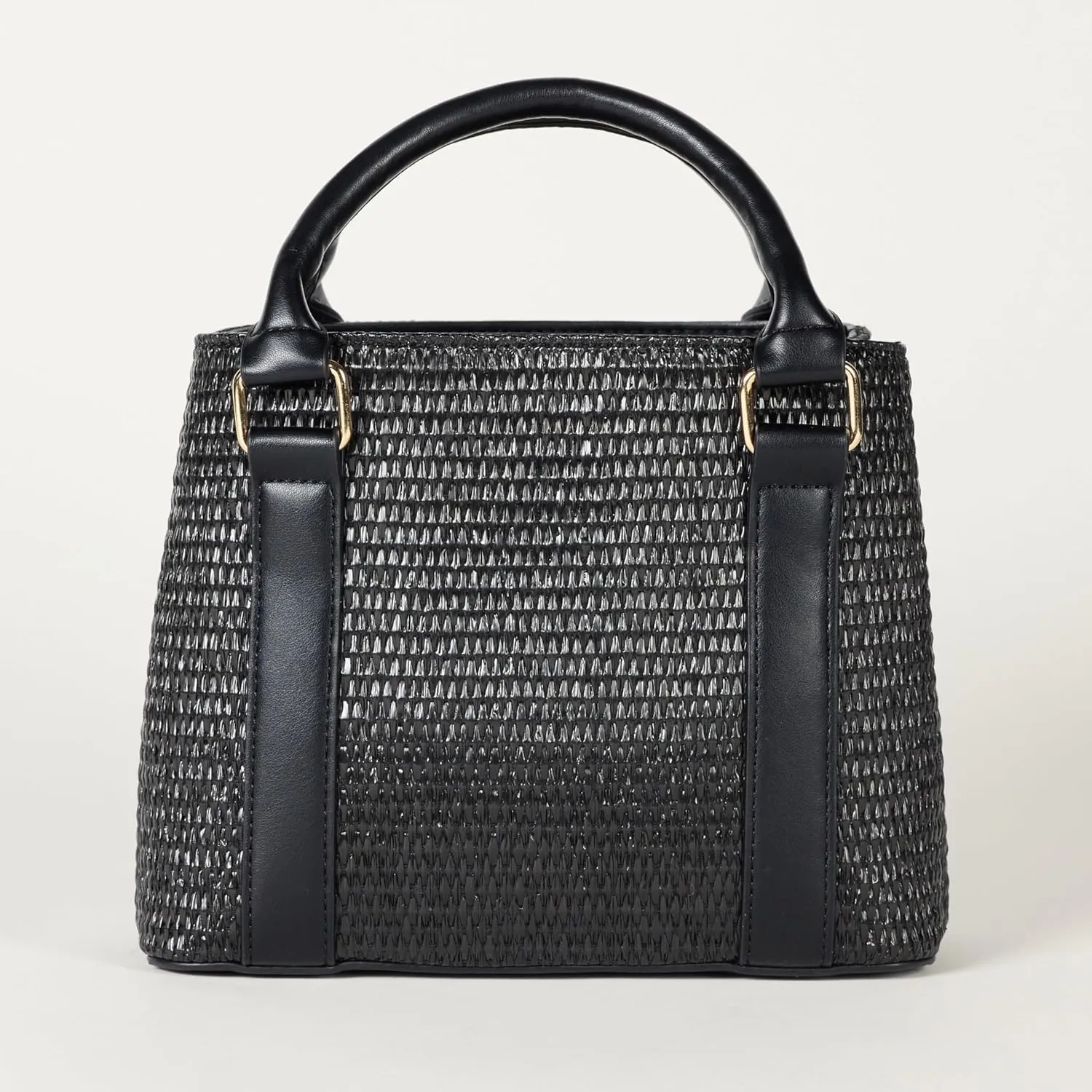 The Drop Orla Boxy Straw Crossbody
