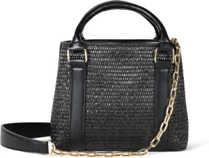 The Drop Orla Boxy Straw Crossbody