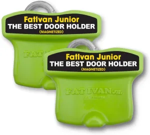 The Original Fat Ivan Junior Fold Up Doorstop Wedge with Magnet (Pack of 2)