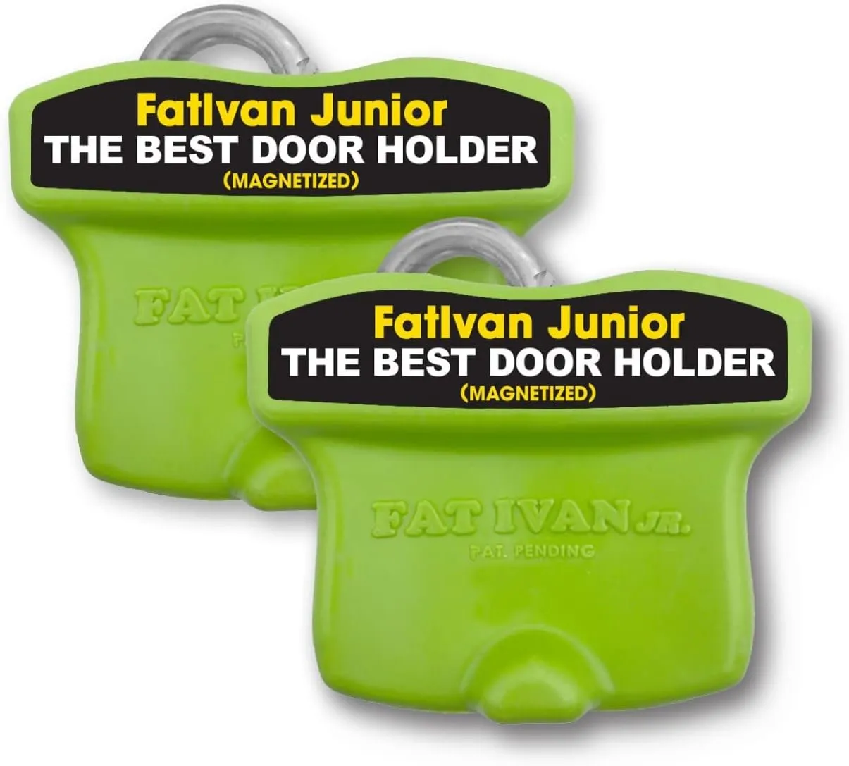 The Original Fat Ivan Junior Fold Up Doorstop Wedge with Magnet (Pack of 2)