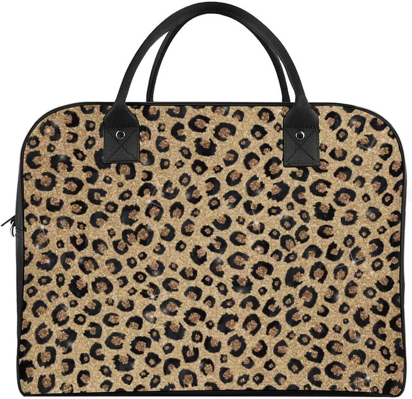 TigerPrint Fashionable Large Capacity Travel Handbag Unisex