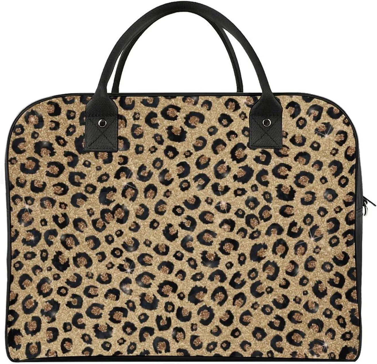 TigerPrint Fashionable Large Capacity Travel Handbag Unisex
