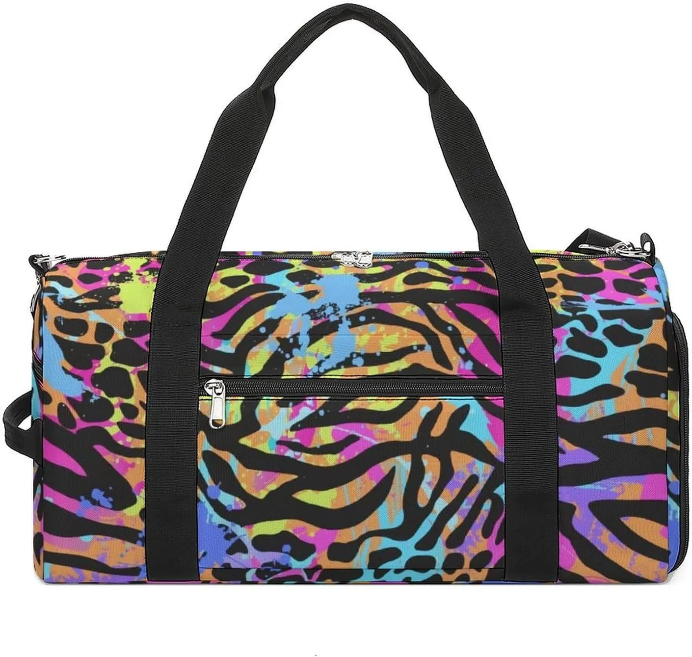 TigerPrint Portable Large Capacity Fully Printed Fitness Bag Unisex