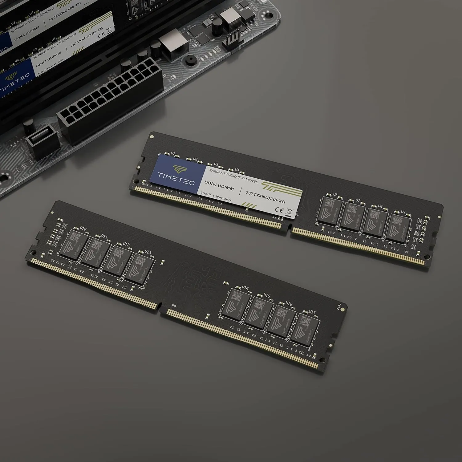 Timetec 16GB DDR4 2666MHz PC4-21300 Non-ECC Unbuffered 1.2V CL19 2Rx8 Dual Rank 288 Pin UDIMM Desktop Memory RAM Module Upgrade (16GB)