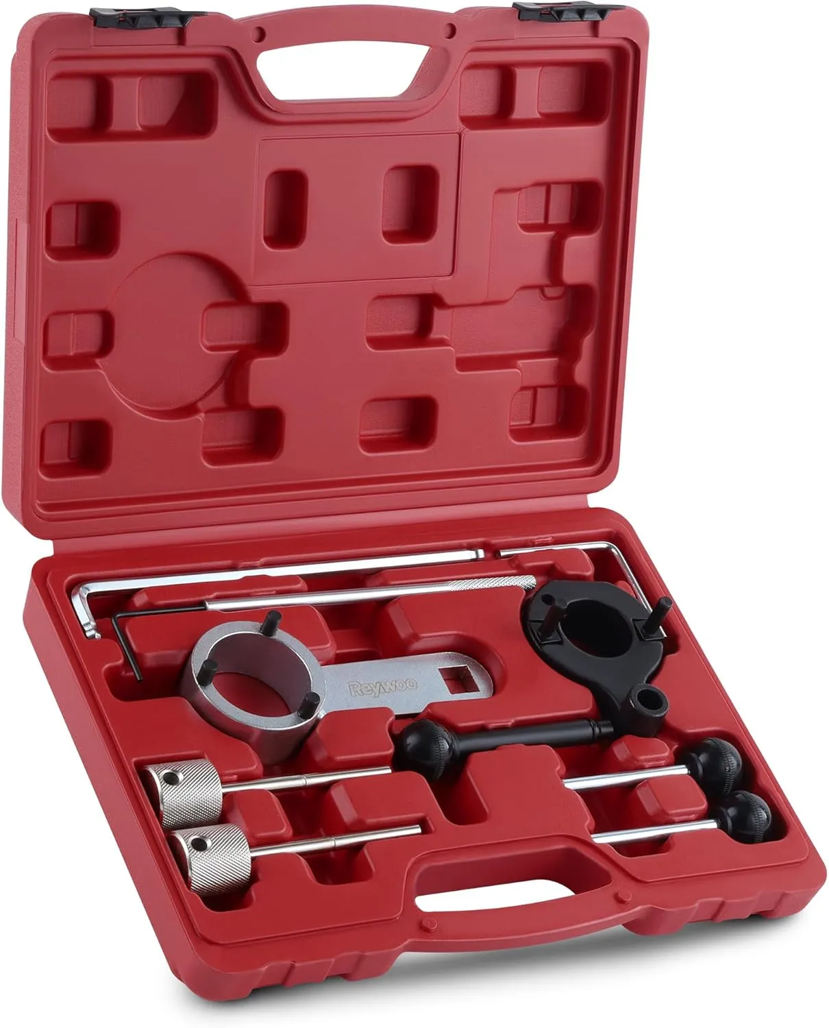Timing Tool Kit Compatible with VW Audi Tiguan SEAT Skoda 1.4 1.6 2.0 TDI CR, Camshaft & Crankshaft Timing Locking Tool Kit Replace T10264 T10265 T10060A 3359 T10051 T10490 T10492