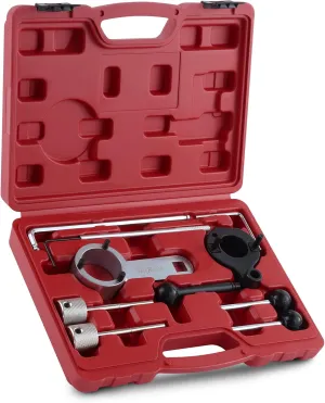 Timing Tool Kit Compatible with VW Audi Tiguan SEAT Skoda 1.4 1.6 2.0 TDI CR, Camshaft & Crankshaft Timing Locking Tool Kit Replace T10264 T10265 T10060A 3359 T10051 T10490 T10492