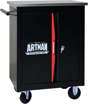 Tool Chest with Wheels, Double-Door Metal Tool Box, Rolling Tool Cart with Extra 7 Tool Storage Boxes, Tool Chest Workbench Tool Storage Cabinet for Garage Workshop Repair Shop