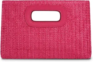 Top Handle Clutch Handbags for Women, Evening Handbag Shoulder Crossbody Purse with Gold Chain
