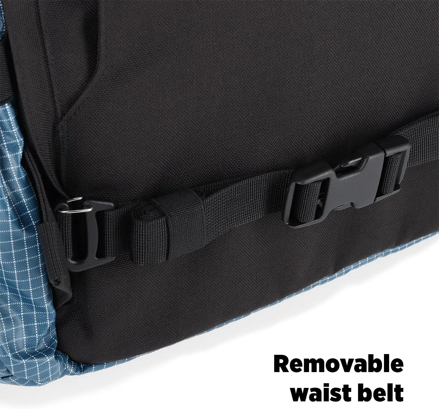 Topo Designs Global Travel Bag 30-40 Liter - Carry-on Compliant Versatile Pack, 3 Carry Options, External Laptop Sleeve (Eco-Friendly, 30L, Apex Black)