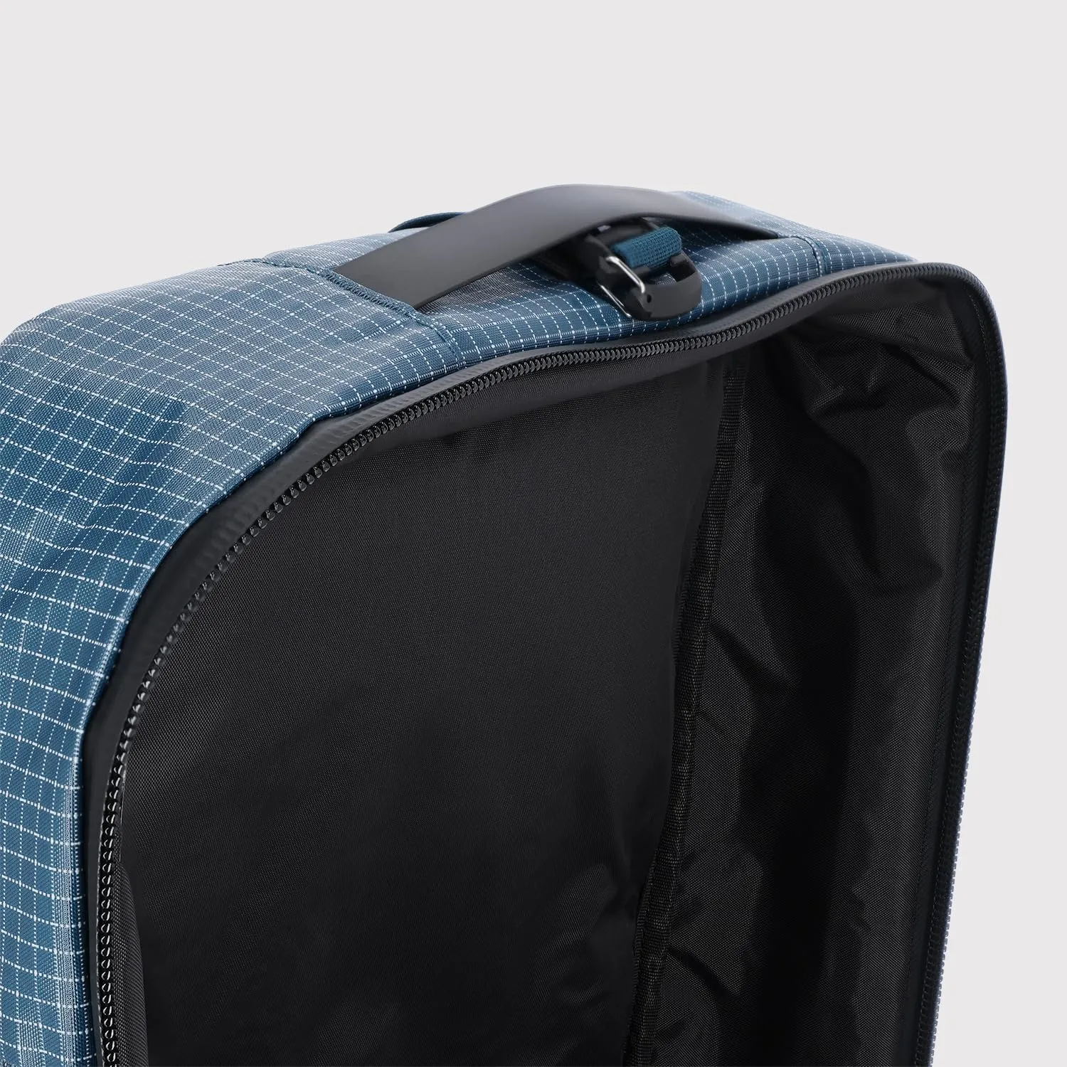 Topo Designs Global Travel Bag 30-40 Liter - Carry-on Compliant Versatile Pack, 3 Carry Options, External Laptop Sleeve (Eco-Friendly, 30L, Apex Pond Blue)