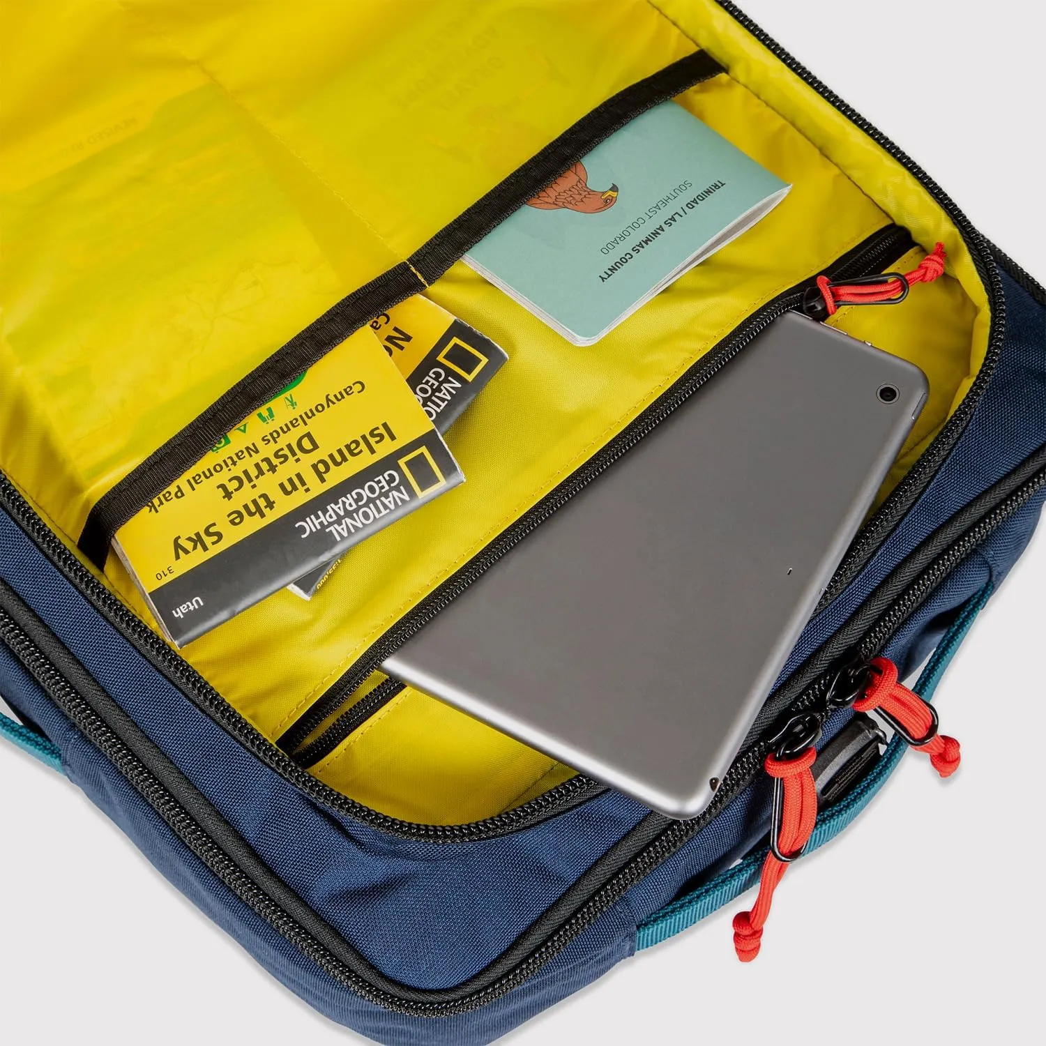 Topo Designs Global Travel Bag 30-40 Liter - Carry-on Compliant Versatile Pack, 3 Carry Options, External Laptop Sleeve (Eco-Friendly, 30L, Pine)