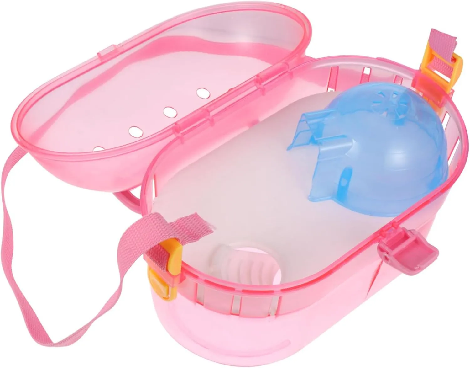 Travel Carrier for Small Pets Pet Cage Bathtub Hamster Chinchilla Compact Easy to Carry