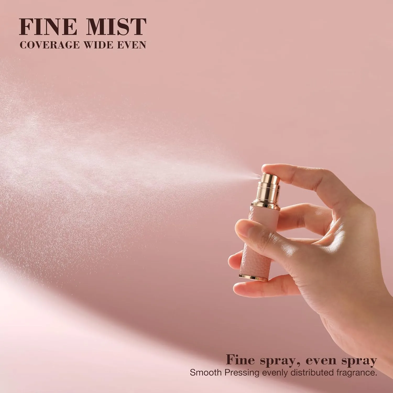 Travel Refillable Perfume Bottle, Leak-proof 5ml Atomizer, Portable Luxurious Pocket Perfume Dispenser Pump Transfer Tool for Women Men Travel Accessories.