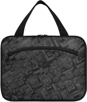 Travel Toiletry Bag Hanging Cosmetic Bag Compact Toiletry Bag with Large Capacity for Women Large Black