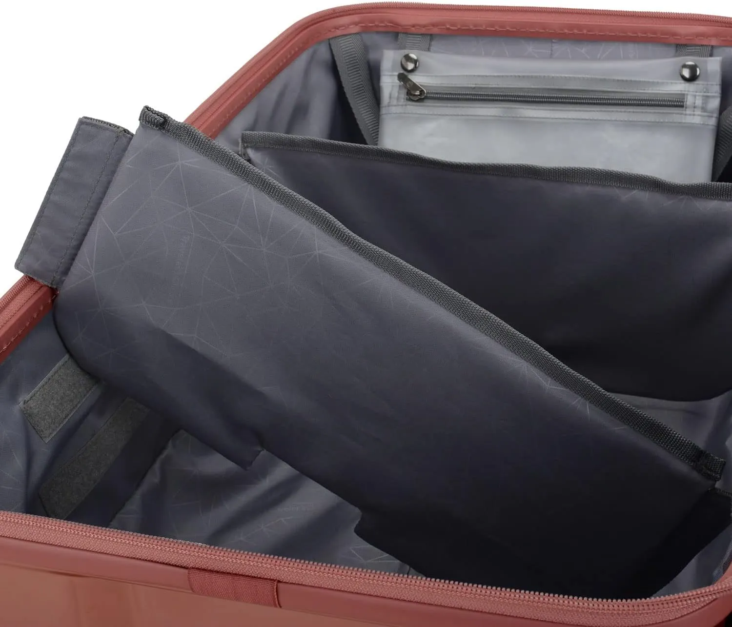 Traveler's Choice Ultimax II 26" Medium Trunk Spinner Luggage, Tie Down Straps, Pink Rose, Checked Inch
