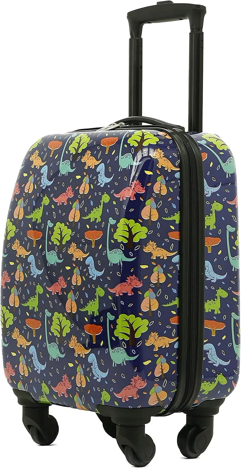 Travelers Club 5 Piece Kids' Luggage Set, Dino