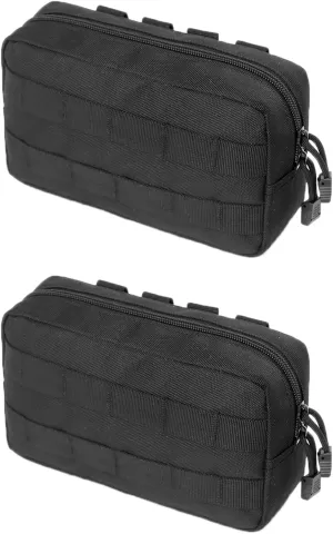 TRIWONDER Molle Pouches Tactical Admin EDC Gear Utility Pouch Waist Bags for Small Tool Horizontal Modular Organization