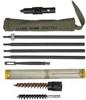 TWP M1 M-1 M1D Garand Cleaning Kit with M10 Combo Multi Tool 8-32 TPI Threaded, Oiler and Chamber Brush