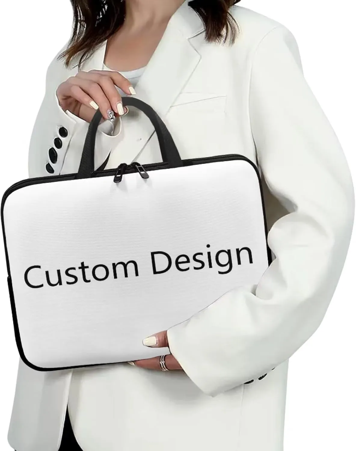 Uasibuni Women Stylish Laptop Bag 15.6 Inch Laptop Sleeve Bag Laptop Messenger Bag Briefcase Laptop Case