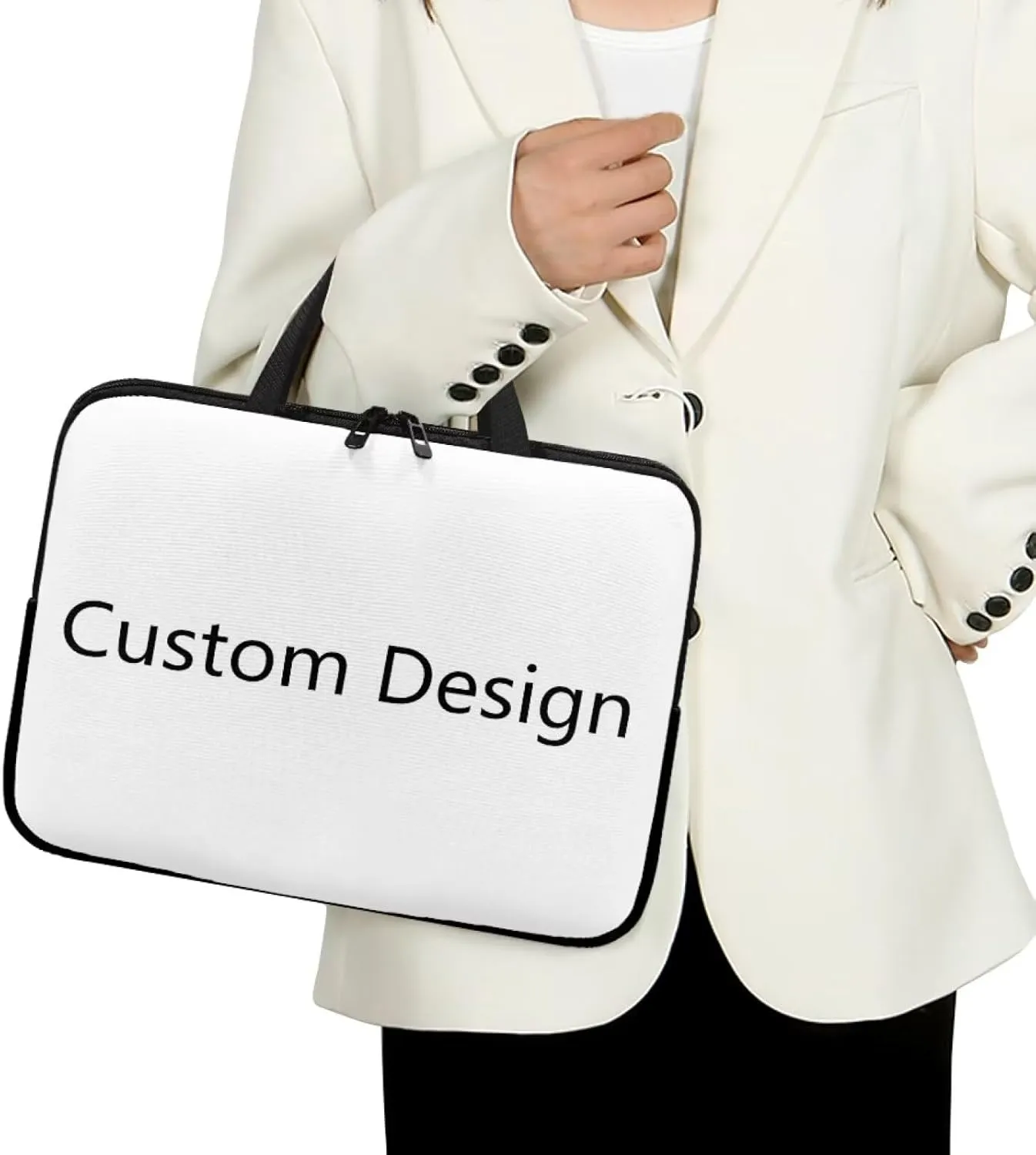 Uasibuni Women Stylish Laptop Bag 15.6 Inch Laptop Sleeve Bag Laptop Messenger Bag Briefcase Laptop Case