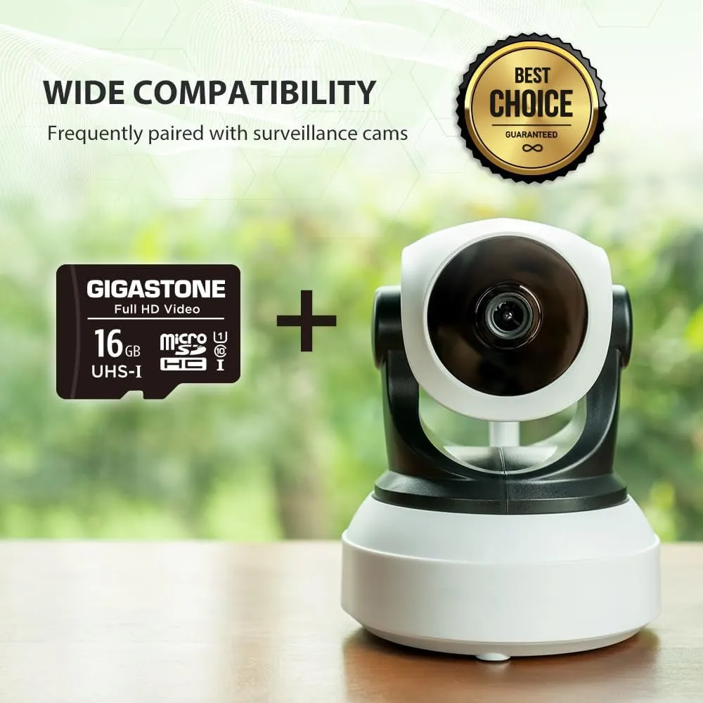 UHS-I Micro 85Mb/S Micro Security SD Class 2-Pack Video, SDHC Action Camera Drone, Instant access 10 U1 Multi-buy offer Card, 16GB Cam FHD Surveillance