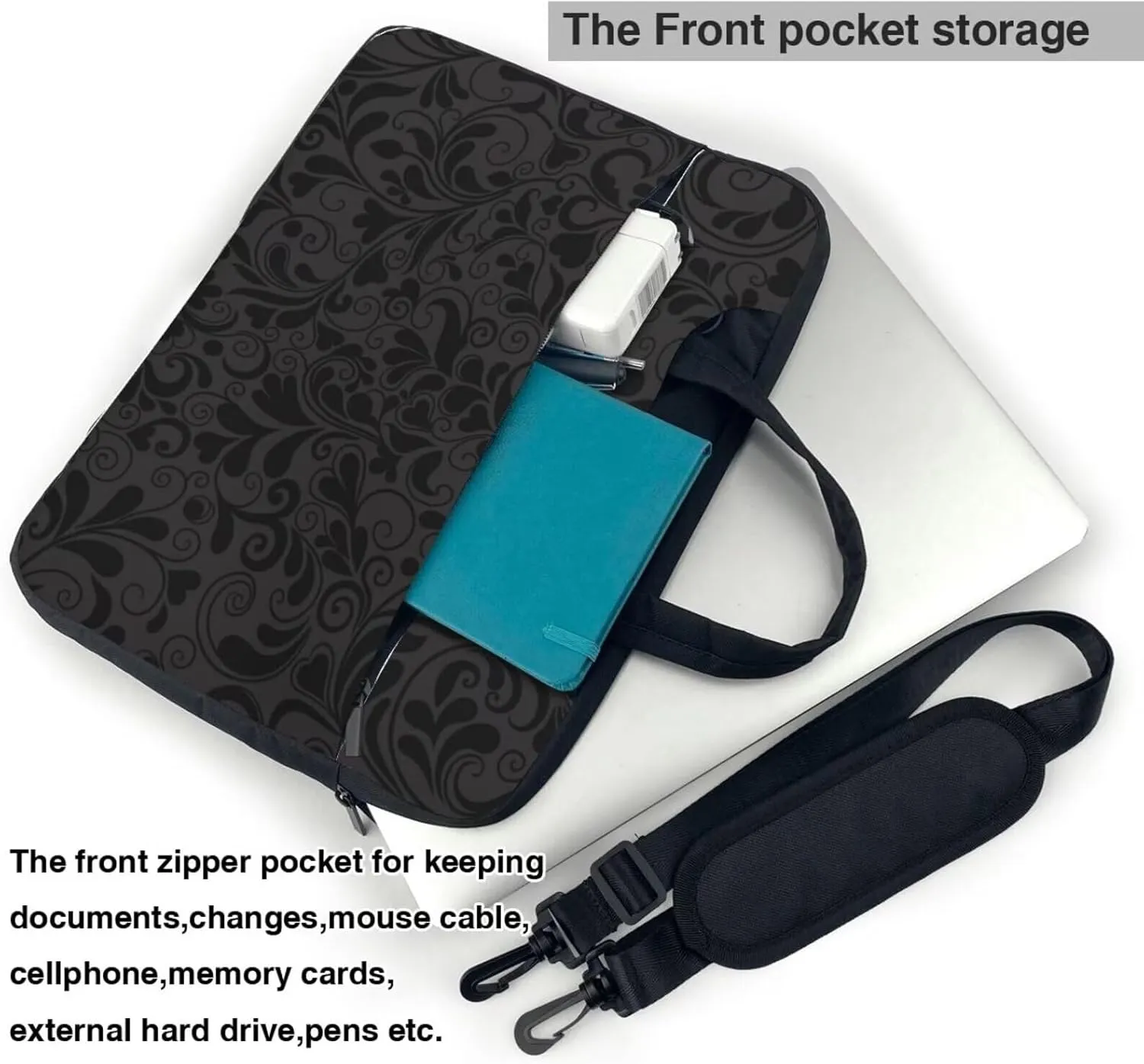 Ultra Thin Single Shoulder and Hand Held Laptop Bag for Couples, Laptop Case Laptop Sleeve Laptop Cover 13"-15.6"