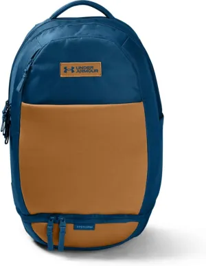 Under Armour Recruit 3.0 Backpack, Graphite Blue (581)/Yellow Ochre, One Size Fits All