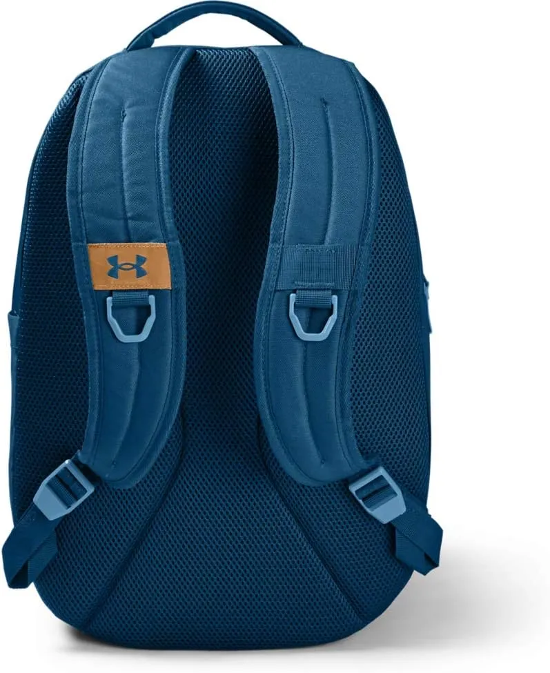 Under Armour Recruit 3.0 Backpack, Graphite Blue (581)/Yellow Ochre, One Size Fits All