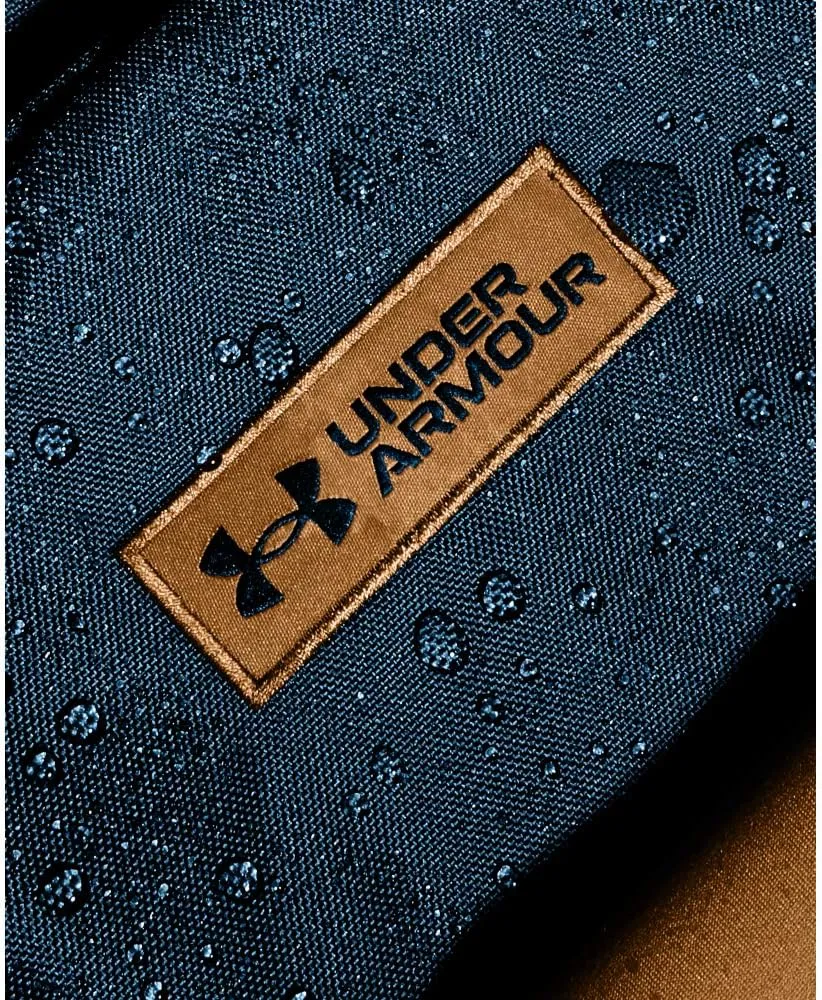 Under Armour Recruit 3.0 Backpack, Graphite Blue (581)/Yellow Ochre, One Size Fits All