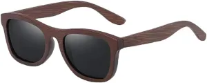 Unisex Bamboo Sunglasses: UV400 Protection, Eco - Friendly, Ideal for Outdoor Adventures