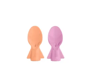 Universal Food Pouch Spoons 2 pack - Peach/Blush