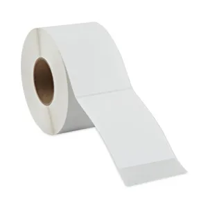 Universal® Thermal Transfer Blank Shipping Labels, Label Printers, 4 X 6, White, 1,000/roll, 4 Rolls/carton