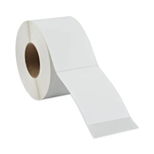 Universal® Thermal Transfer Blank Shipping Labels, Label Printers, 4 X 6, White, 1,000/roll, 4 Rolls/carton
