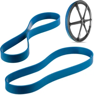 Urethane Band Saw Tires - Set of 2 - fits - 16" X 1 1/4" FOR WALKER TURNER 16" - Precise Blade Tracking - Installation Tool - Instruction - Made in USA