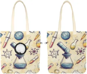 Variety Scientific Education Elements (4) Pet Canvas Shoulder Bag Cute Cat Carrier Handbag Portable Carrying Dog Tote Bag for Small Animal Supplies Outdoor Travel