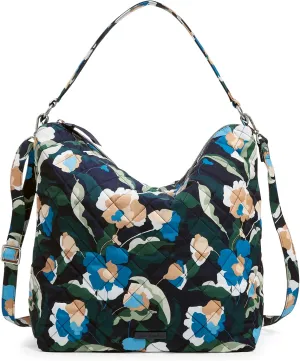 Vera Bradley Women's Performance Twill Oversized Hobo Shoulder Bag