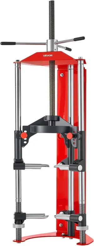 VEVOR Strut Spring Compressor, 4-level Adjustment, Strut Compressor with Versatile Mounting Options & Multi-Purpose Hooks for Compressing Coil Springs up to 3,000 lbs, Fit for SUVs, Trucks, Pickups