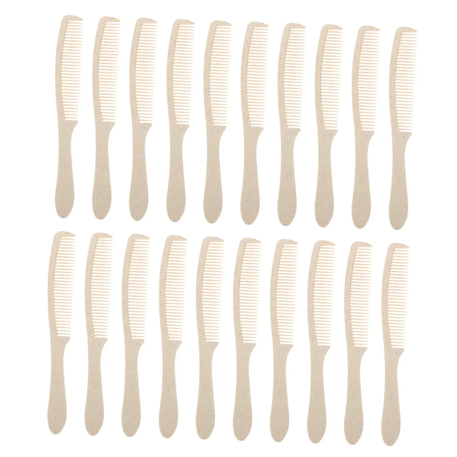 VICASKY Plastic Travel Combs 50 Pieces Hotel Disposable Hair Combs Gentle Hair Care Styling Tool