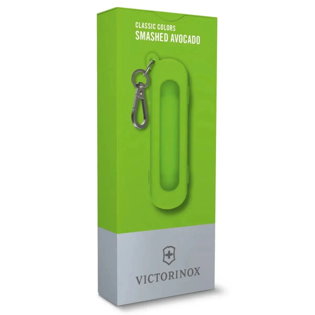 Victorinox Classic 7 cm Swiss Army Knife Silicon Case - Smashed Avocado (Skateboard)