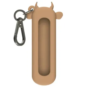 Victorinox Classic 7 cm Swiss Army Knife Silicon Case - Wet Sand (Cow Design)