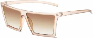 Vintage Oversized Integrated Woman Luxury Outdoor Sunshade Beach Sunglasses Uv400