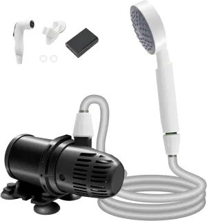 Vintex Portable Camping Shower with USB Rechargeable Battery, Outdoor Shower for Hiking, Traveling, Pet Bath