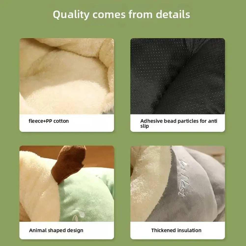 Warm Small Dog Kennel Bed Breathable Dog House