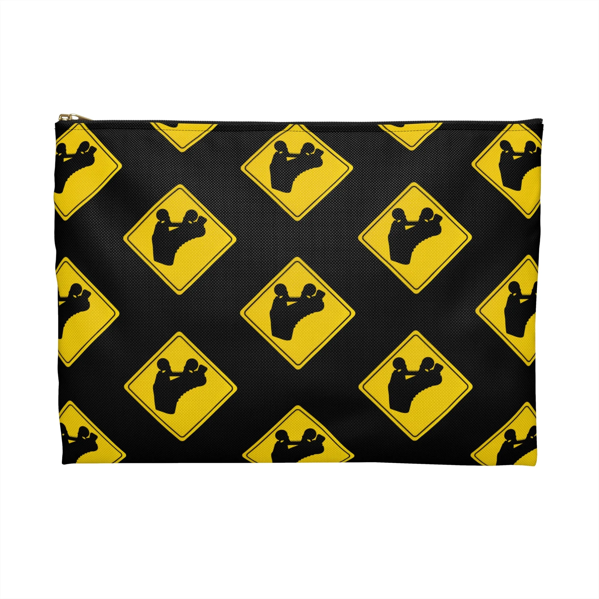 Warning Skater Accessory Pouch