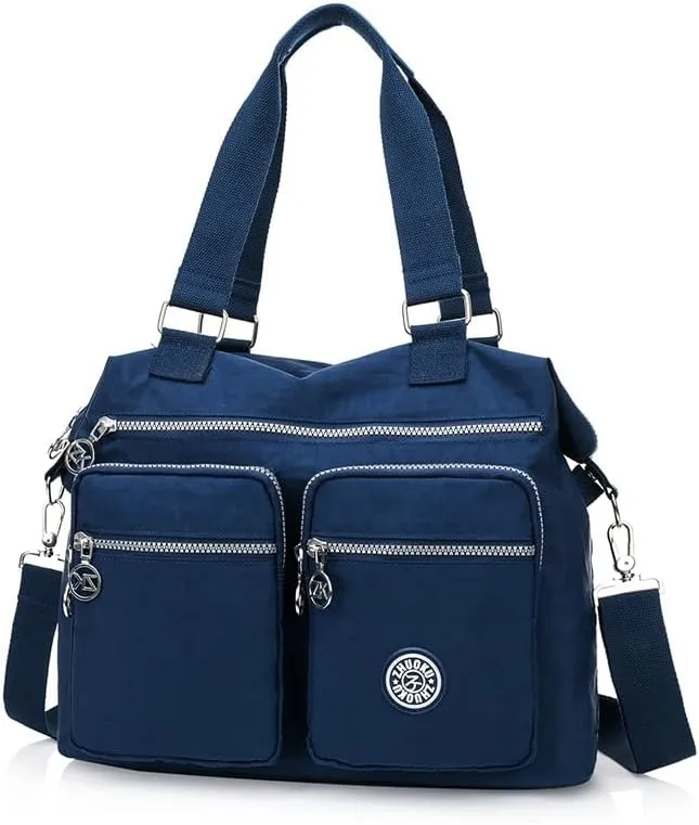 Waterproof polyester cloth shoulder bag women's large capacity crossbody bag handbag