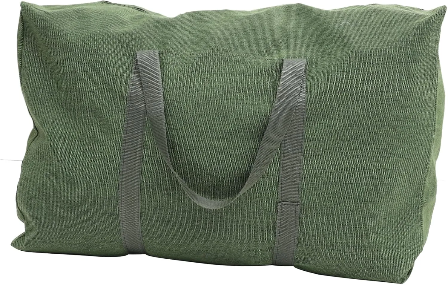 Weekender Bag Large Duffle Bag for Travel Household Use Canvas Material Smooth Zipper Random
