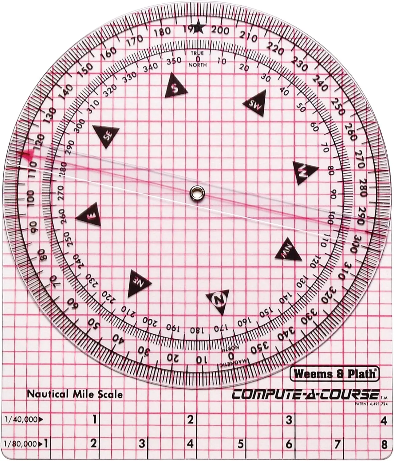 Weems & Plath Marine Navigation Compute-A-Course Multi-Purpose Plotting Tool